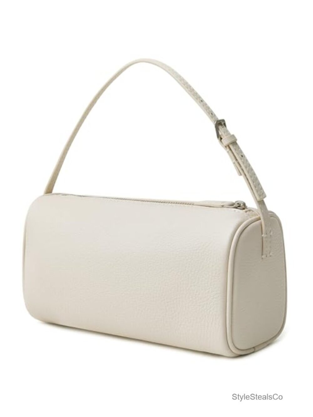Leather Top Handle Barrel Purse Mini Crossbody Hobo Tote